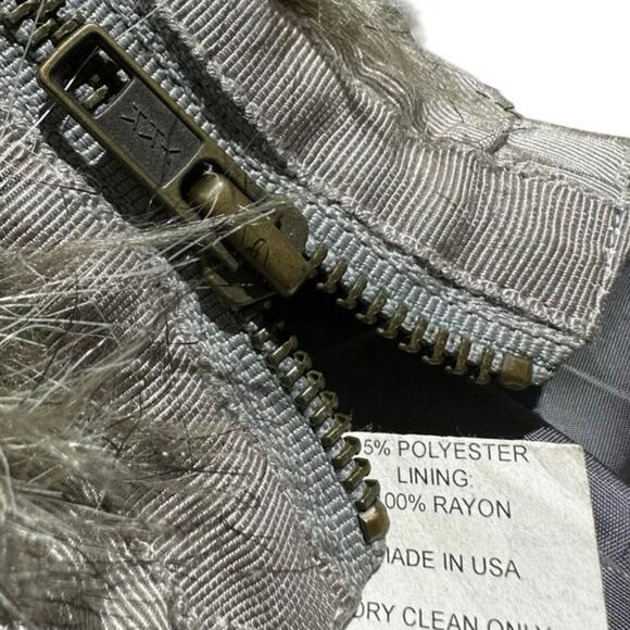 Opening Ceremony x Where the Wild Things Are Gray Long Hair Fur Size XS NWT - Picture 4 of 4